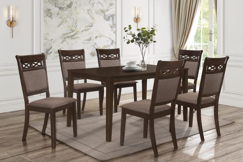 jordan dining table + 6 chairs