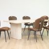 jarel dining table + 6 metz chairs