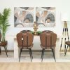 jarel dining table + 6 metz chairs