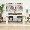 jarel dining table + 6 metz chairs