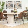 jarel dining table + 6 metz chairs