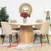 siya dining table + 4 cardiff chairs