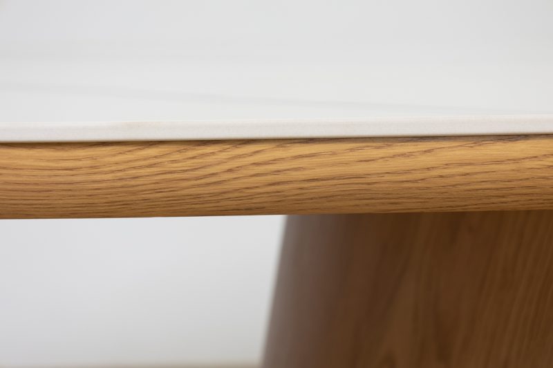santos dining table + 6 belfast chairs