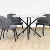 karie dining table + 4 marisol chairs