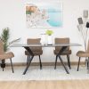 leena dining table + 6 triena chairs