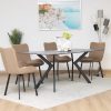 leena dining table + 6 triena chairs