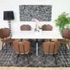 brio dining table + 6 metz chairs