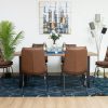 amilia dining table + 6 noah chairs