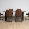 amilia dining table + 6 noah chairs