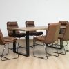 amilia dining table + 6 noah chairs