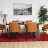 gemini dining table + 6 belfast chairs