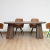 gemini dining table + 6 belfast chairs