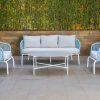 tropicana 5 seater outdoor sofa (3+1+1) + coffee table