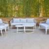 harbour 7 seater outdoor sofa (3+2+1+1) + coffee table + end table