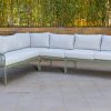 amora outdoor corner sofa + coffee table