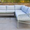 amora outdoor corner sofa + coffee table