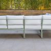 amora outdoor corner sofa + coffee table