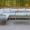 amora outdoor corner sofa + coffee table