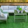 amora outdoor corner sofa + coffee table