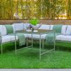 amora outdoor corner sofa + coffee table