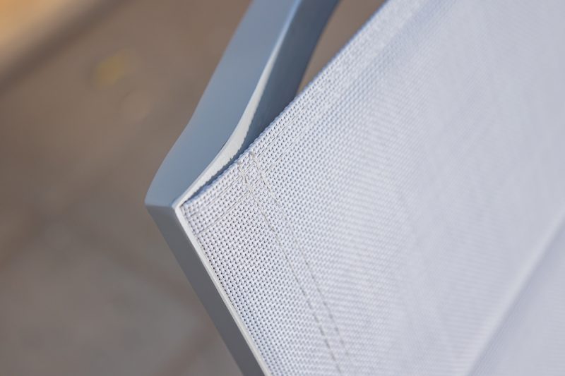 mallin outdoor dining table + 6 chairs