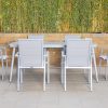 nod outdoor dining table + 6 chairs (copy)