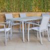 nod outdoor dining table + 6 chairs (copy)