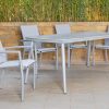 nod outdoor dining table + 6 chairs (copy)