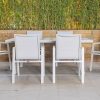 atlantic outdoor dining table + 6 chairs