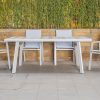 atlantic outdoor dining table + 6 chairs