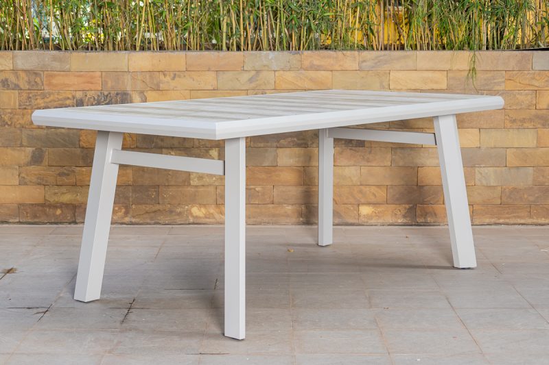 atlantic outdoor dining table + 6 chairs