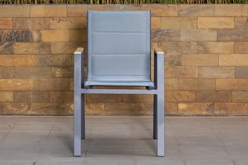 shoreline outdoor dining table + 6 chairs