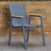 shoreline outdoor dining table + 6 chairs