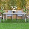 nod outdoor dining table + 6 chairs (copy)