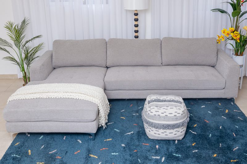 marie fabric corner sofa