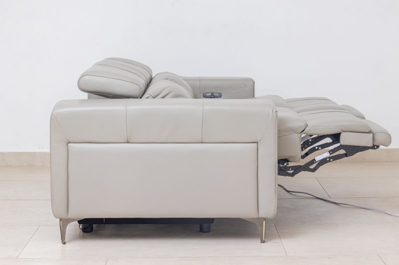 lyle 7 seater electric leather recliner (3+2+1+1)