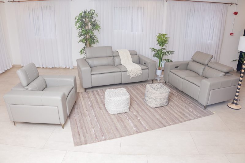 lyle 7 seater electric leather recliner (3+2+1+1)