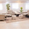 lyle 7 seater electric leather recliner (3+2+1+1)