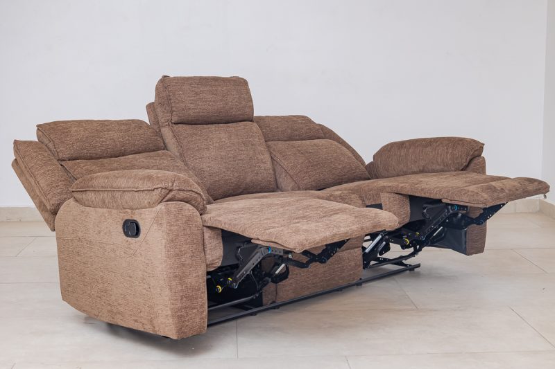 laurel 7 seater fabric recliner sofa (3+2+1+1) (copy)