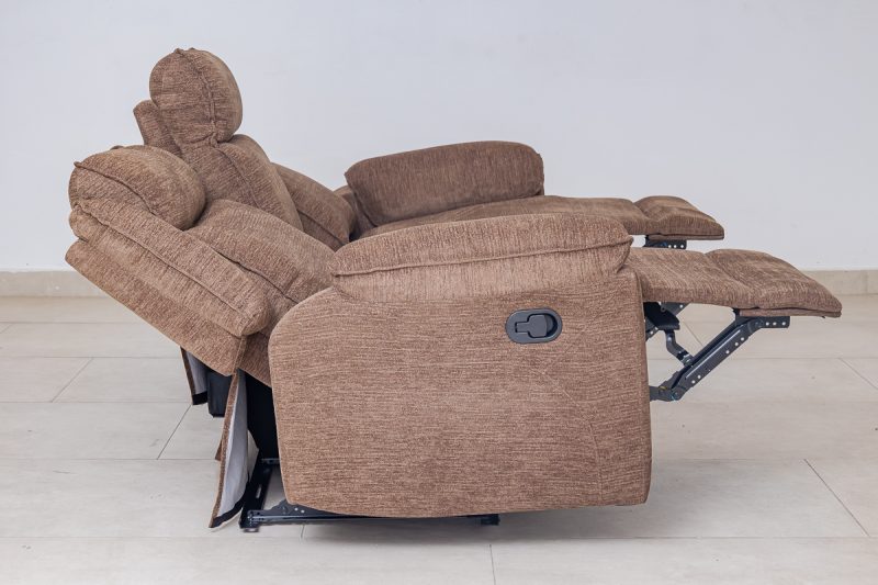 laurel 7 seater fabric recliner sofa (3+2+1+1) (copy)