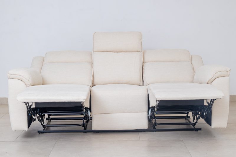 laurel 7 seater fabric recliner sofa (3+2+1+1)
