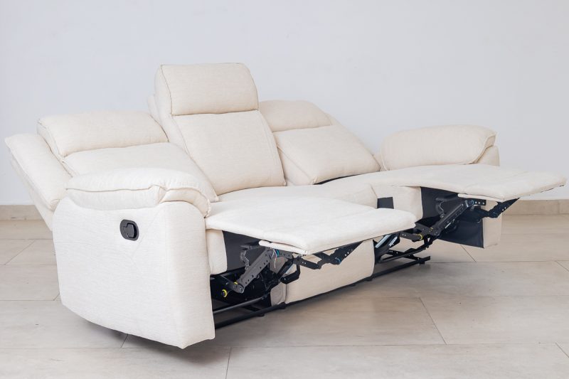 laurel 7 seater fabric recliner sofa (3+2+1+1)