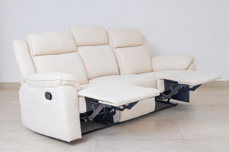 laurel 7 seater fabric recliner sofa (3+2+1+1)