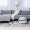 kendra fabric corner sofa