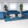 braxlin 6 seater fabric sofa (3+2+1)