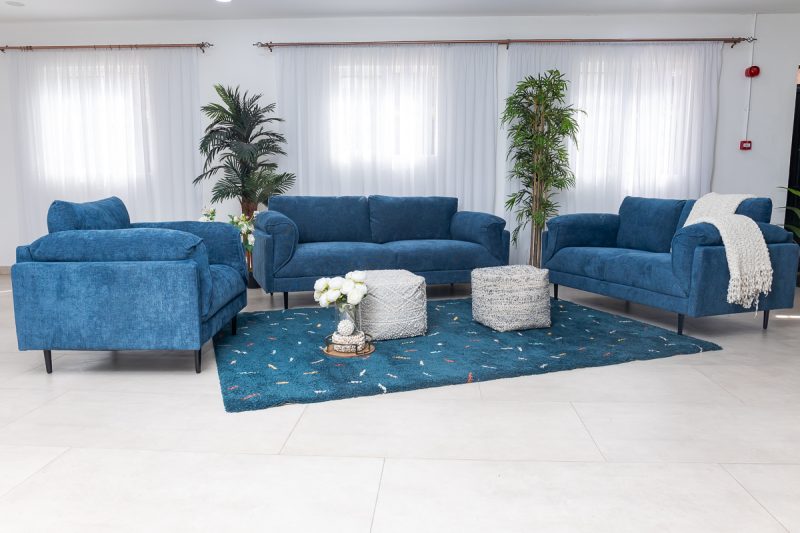 braxlin 6 seater fabric sofa (3+2+1)