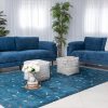 braxlin 6 seater fabric sofa (3+2+1)