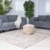 braxlin 6 seater fabric sofa (3+2+1)