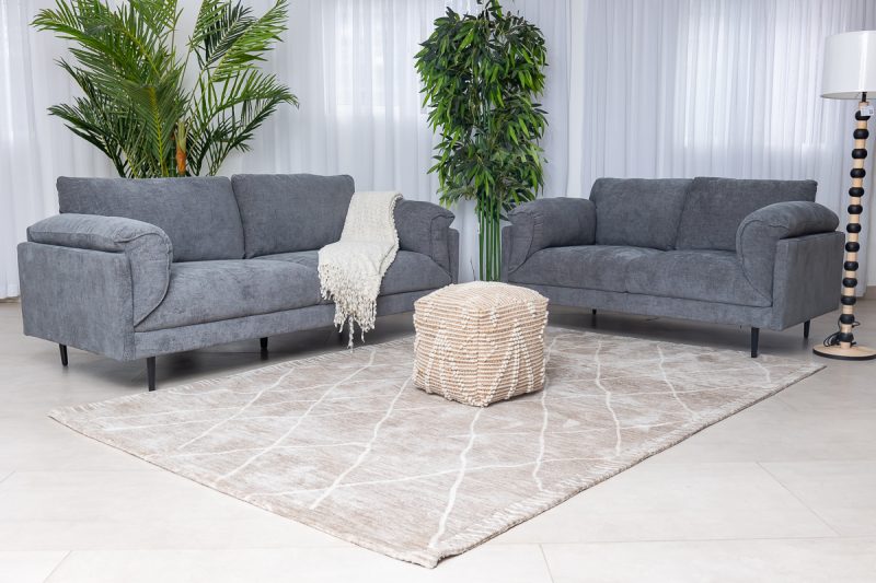 braxlin 6 seater fabric sofa (3+2+1)