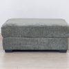 kelton fabric corner sofa + ottoman